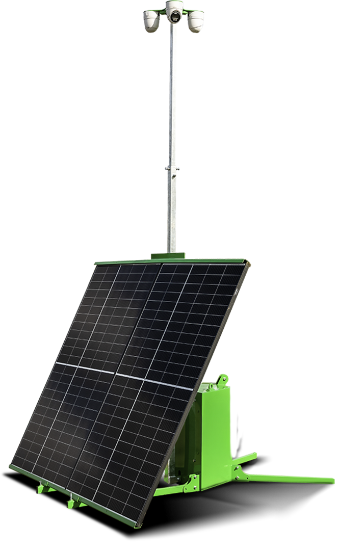 Solar CCTV Tower (V-Tower)
